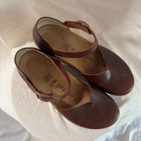 Birkenstock Heel Clog Papillio, Mary Jane Wedge, Size 37, dark brown - Picture 4 of 7